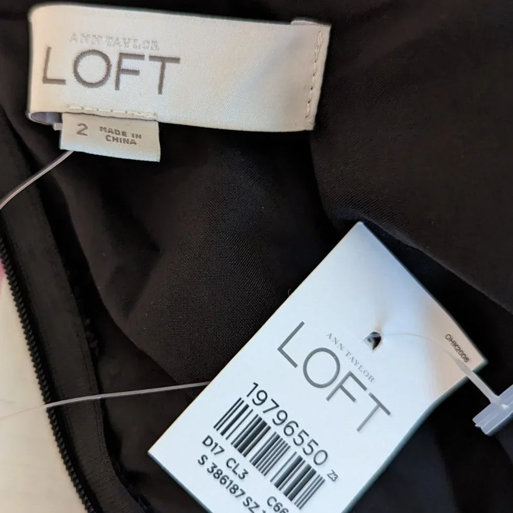 CLEARANCE SALE!!! NWT Loft Lace Shift Dress - Size 2 💜 - Picture 4 of 7